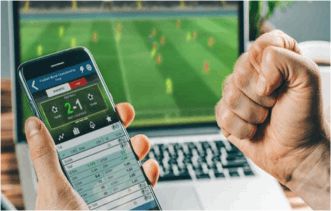 a picture of a man sport betting